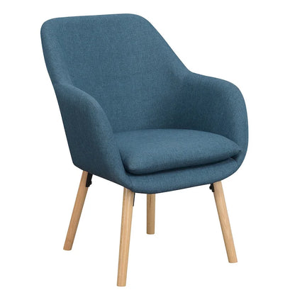 Fauteuil d'appoint rembourré à oreilles Charlotte « Take a Seat » de Convenience Concepts