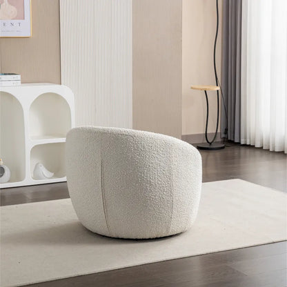 Fauteuil pivotant - Rotation à 360° - Tissu bouclette