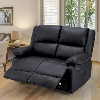 Causeuse inclinable 2 places AECOJOY avec fonction de chaleur et de massage