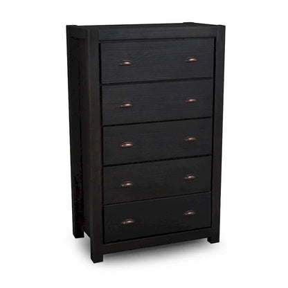 Commode 5 tiroirs en bois massif Montauk Grain Wood Furniture