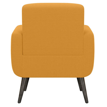 Fauteuil d'appoint mi-siècle jaune moutarde Carson Carrington Keflavik