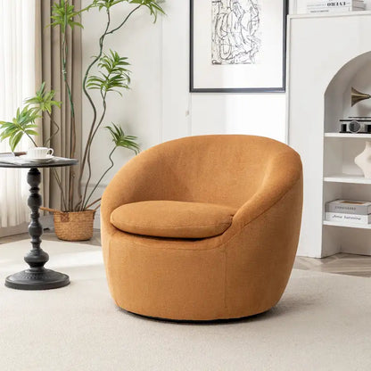 Fauteuil pivotant - Rotation à 360° - Tissu bouclette