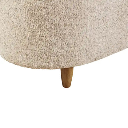 Banc de rangement rabattable INK+IVY Bailey Taupe Boucle