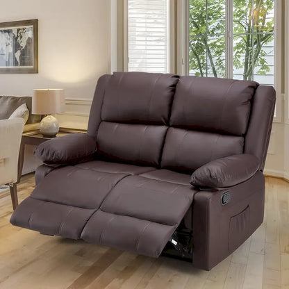 Causeuse inclinable 2 places AECOJOY avec fonction de chaleur et de massage