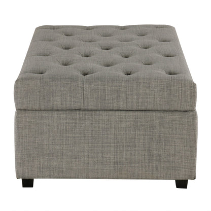 Pouf lit pliant, pouf de 126 cm avec lit pliant, pouf-lit convertible avec matelas à mémoire de forme et design capitonné