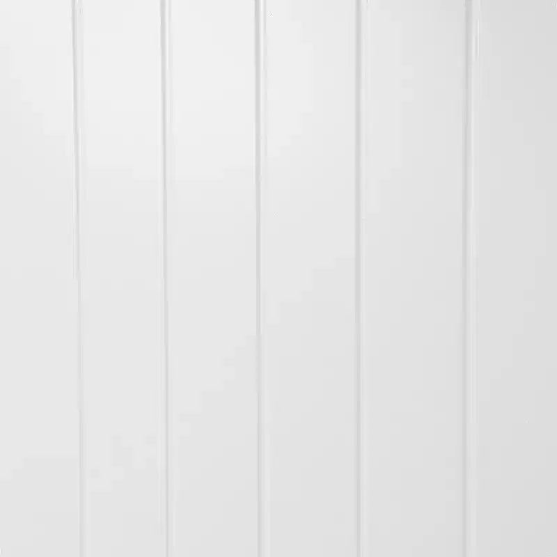 Meuble d'entrée LuxenHome blanc en MDF avec banc de rangement