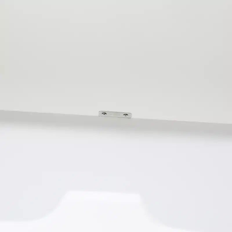 Meuble d'entrée LuxenHome blanc en MDF avec banc de rangement