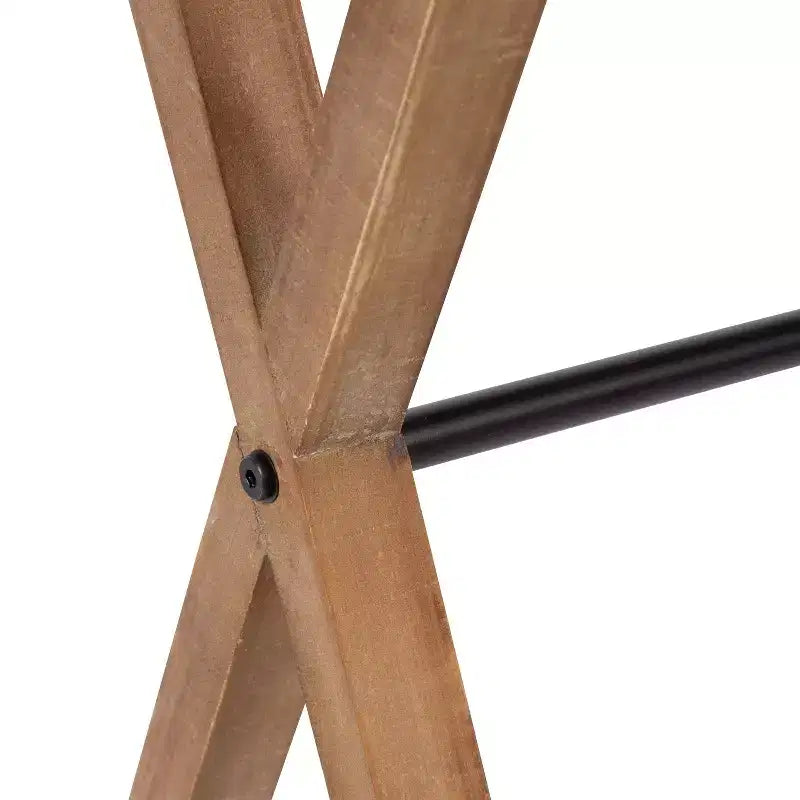 Console de table rectangulaire en bois Kate and Laurel Travere, 42x16x30, marron rustique