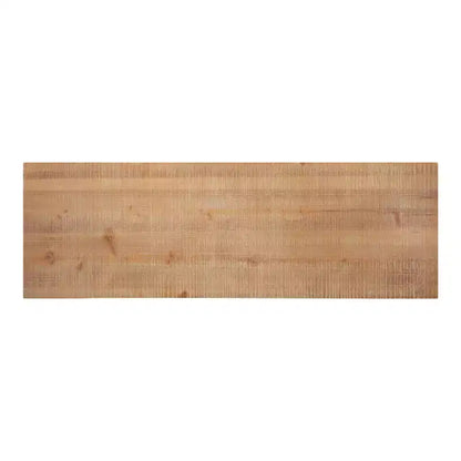 Console de table rectangulaire en bois Kate and Laurel Travere, 42x16x30, marron rustique