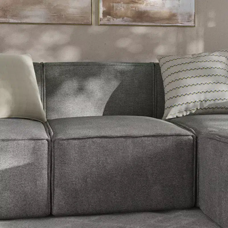 Flash Furniture Bridgetown, Canapé modulable de luxe, Siège central sans accoudoirs