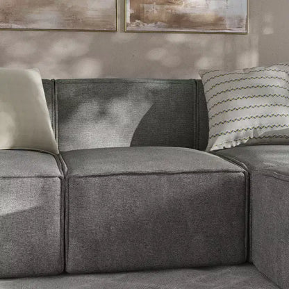 Flash Furniture Bridgetown, Canapé modulable de luxe, Siège central sans accoudoirs