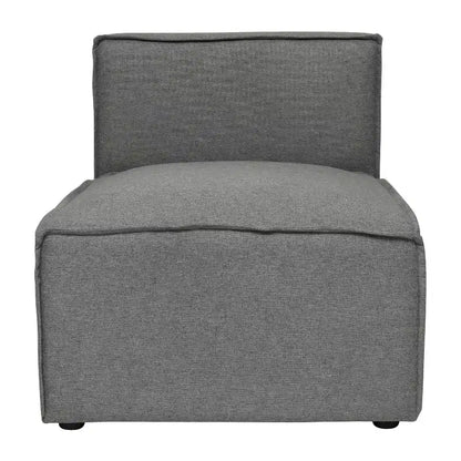 Flash Furniture Bridgetown, Canapé modulable de luxe, Siège central sans accoudoirs
