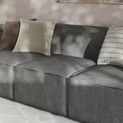 Flash Furniture Bridgetown, Canapé modulable de luxe, Siège central sans accoudoirs