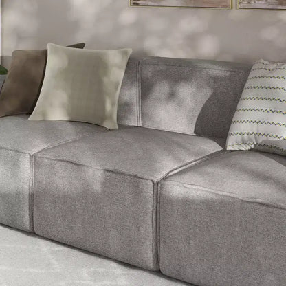 Flash Furniture Bridgetown, Canapé modulable de luxe, Siège central sans accoudoirs