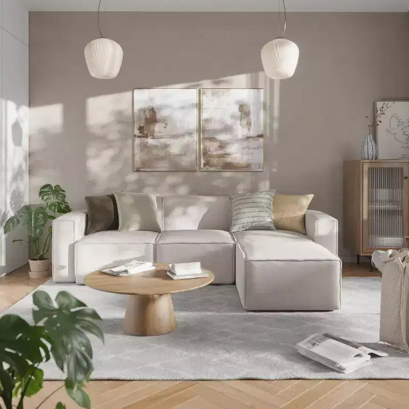 Flash Furniture Bridgetown, Canapé modulable de luxe, Siège central sans accoudoirs
