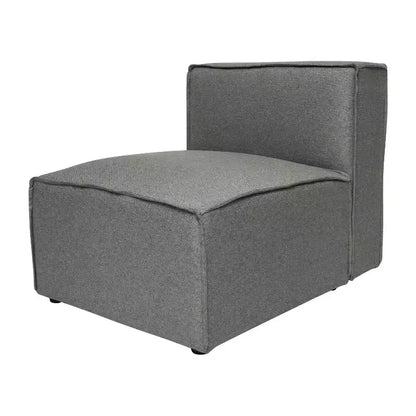 Flash Furniture Bridgetown Luxury Modular Sectional Sofa, Armless Center Seat
