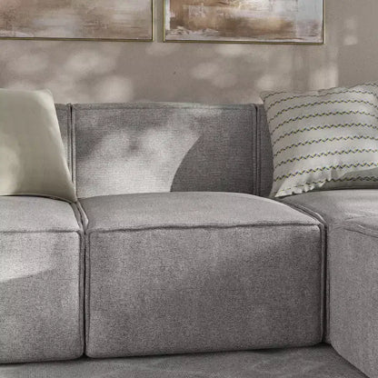 Flash Furniture Bridgetown, Canapé modulable de luxe, Siège central sans accoudoirs