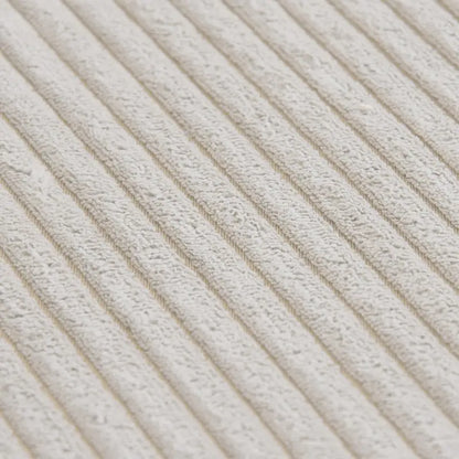 Grand canapé modulaire sectionnel en velours côtelé, en forme de U, 4 places avec 2 poufs et 5 oreillers