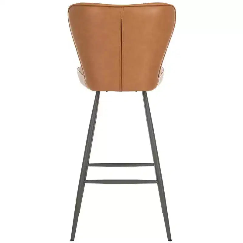 Tabouret de bar touffeté moderne du milieu du siècle Aster (ensemble de 2) - FOX1703 - Safavieh Couture