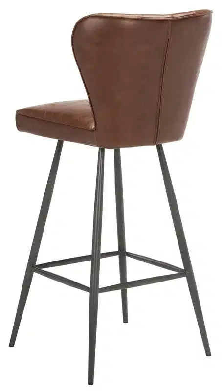 Tabouret de bar touffeté moderne du milieu du siècle Aster (ensemble de 2) - FOX1703 - Safavieh Couture