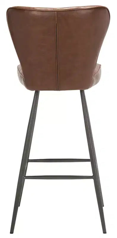 Tabouret de bar touffeté moderne du milieu du siècle Aster (ensemble de 2) - FOX1703 - Safavieh Couture