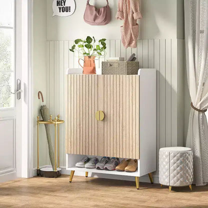 Meuble à chaussures en bois à 7 niveaux Tribesigns
