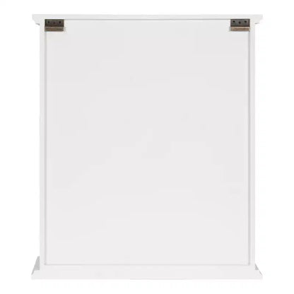 Meuble d'appoint décoratif en bois à arche Kate et Laurel Walsted, 24x8x28, Blanc