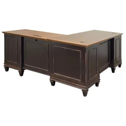 Bureau d'angle avec piédestal Hartford - Martin Furniture