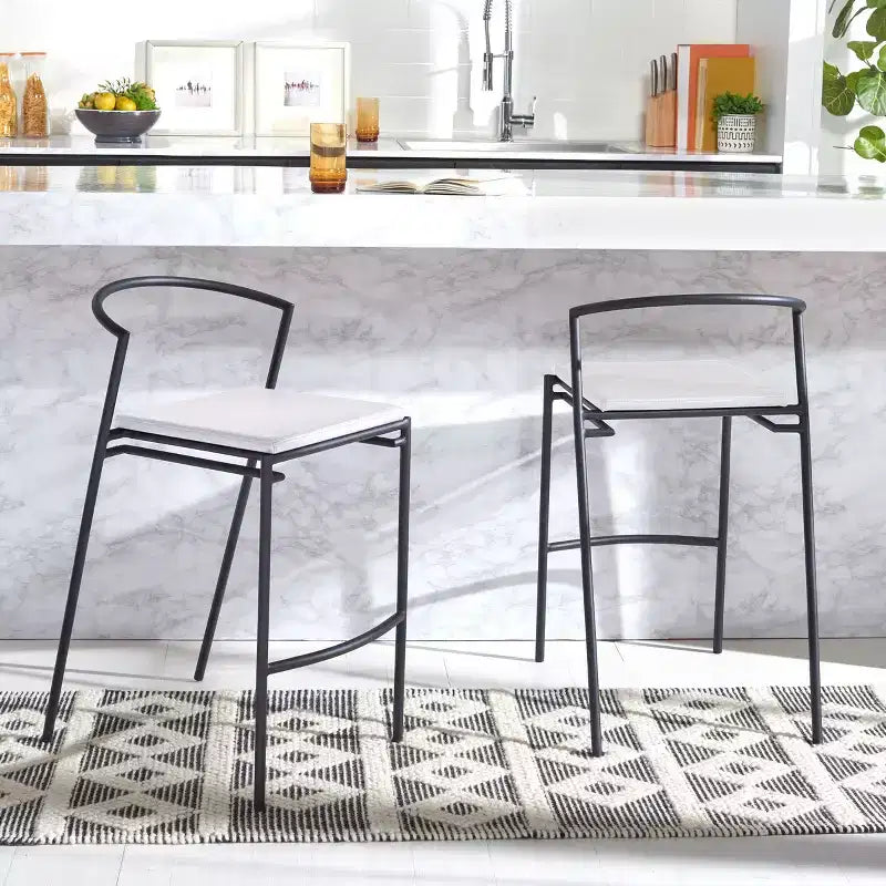Tabouret de comptoir Knightley (lot de 2) - BST3007 - Safavieh