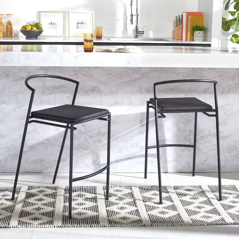 Tabouret de comptoir Knightley (lot de 2) - BST3007 - Safavieh