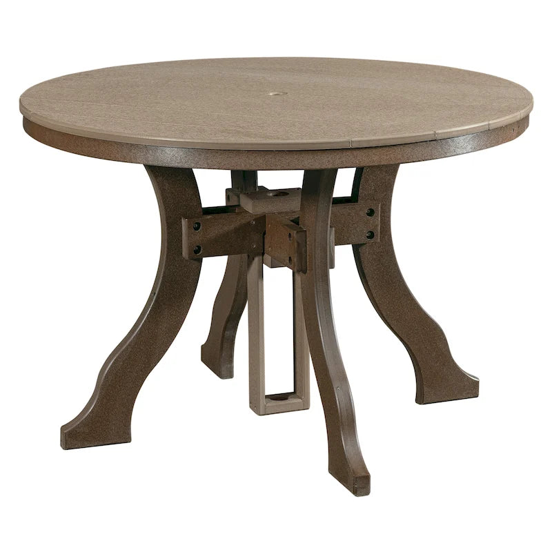 Table ronde hauteur de salle à manger American Furniture Classics, fabriquée aux États-Unis
