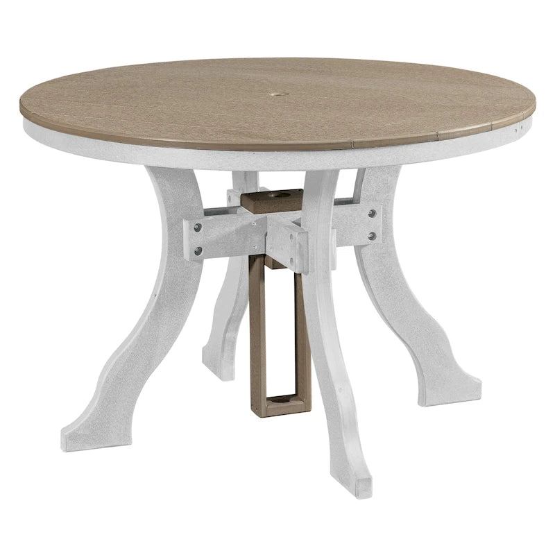 Table ronde hauteur de salle à manger American Furniture Classics, fabriquée aux États-Unis