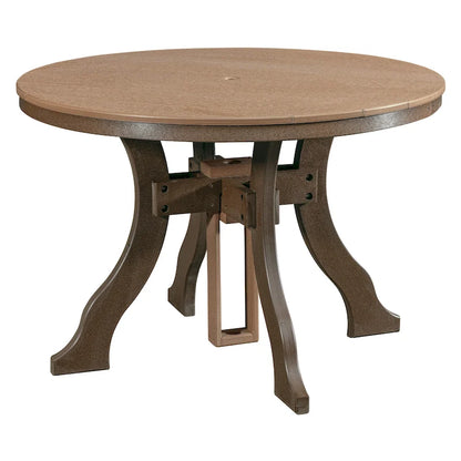 Table ronde hauteur de salle à manger American Furniture Classics, fabriquée aux États-Unis