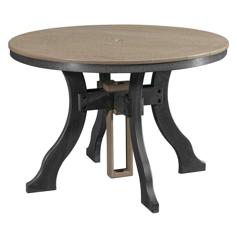 Table ronde hauteur de salle à manger American Furniture Classics, fabriquée aux États-Unis