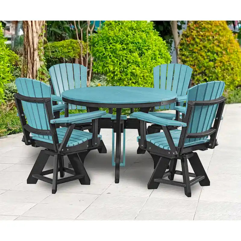 Table ronde hauteur de salle à manger American Furniture Classics, fabriquée aux États-Unis