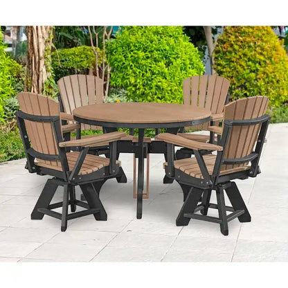 Table ronde hauteur de salle à manger American Furniture Classics, fabriquée aux États-Unis
