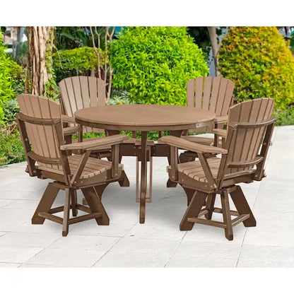 Table ronde hauteur de salle à manger American Furniture Classics, fabriquée aux États-Unis