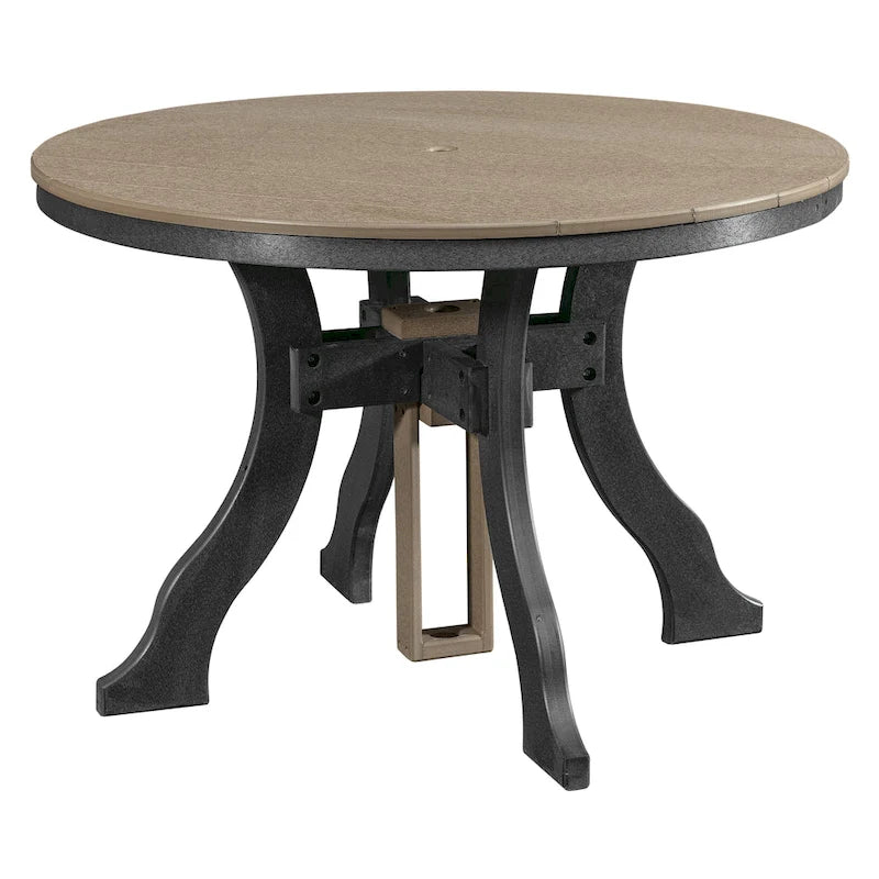 Table ronde hauteur de salle à manger American Furniture Classics, fabriquée aux États-Unis