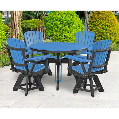 Table ronde hauteur de salle à manger American Furniture Classics, fabriquée aux États-Unis