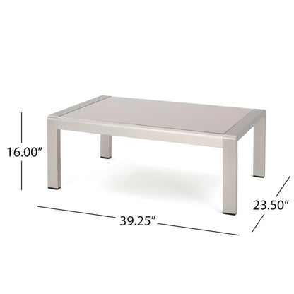 Ensemble de sièges d'extérieur 18 pièces Cape Coral avec coussins par Christopher Knight Home