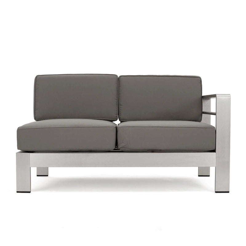 Ensemble de sièges d'extérieur 18 pièces Cape Coral avec coussins par Christopher Knight Home