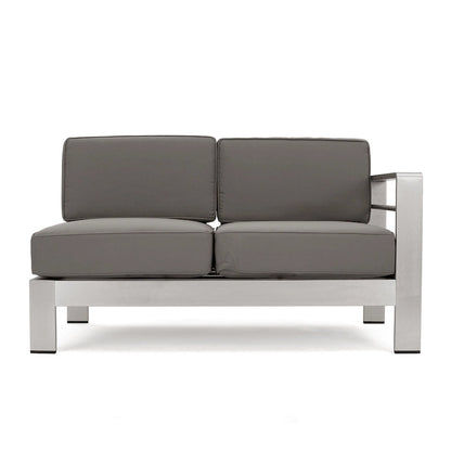 Ensemble de sièges d'extérieur 18 pièces Cape Coral avec coussins par Christopher Knight Home