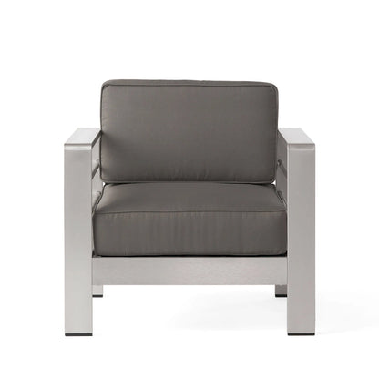 Ensemble de conversation et canapé d'extérieur 11 pièces Cape Coral par Christopher Knight Home