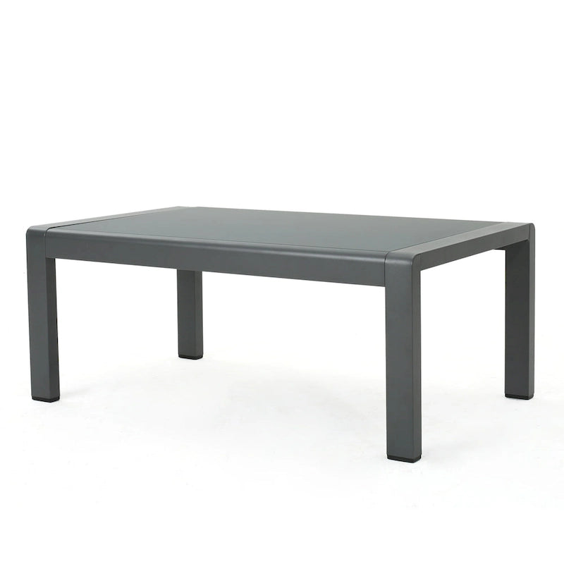 Ensemble de conversation extérieur en aluminium 5 pièces Cape Coral avec coussins de Christopher Knight Home
