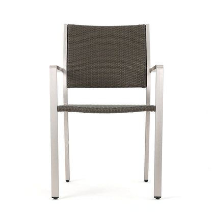 Ensemble repas d'extérieur Cape Coral + salon de jardin + chaises longues + table basse de Christopher Knight Home