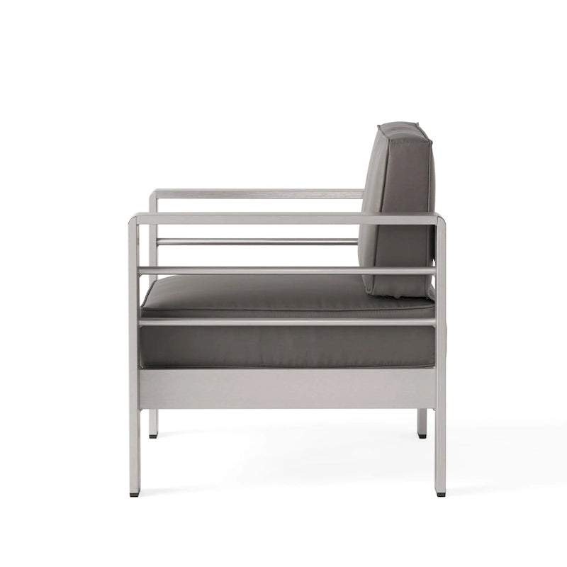 Ensemble repas d'extérieur Cape Coral + salon de jardin + chaises longues + table basse de Christopher Knight Home