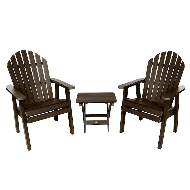 HIGHWOOD Yorkville 2 Chaises longues avec 1 table d'appoint pliante