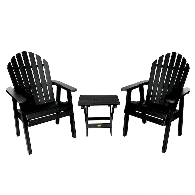 HIGHWOOD Yorkville 2 Chaises longues avec 1 table d'appoint pliante