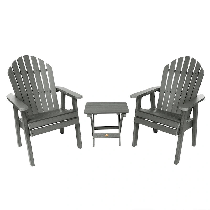 HIGHWOOD Yorkville 2 Chaises longues avec 1 table d'appoint pliante