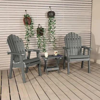 HIGHWOOD Yorkville 2 Chaises longues avec 1 table d'appoint pliante